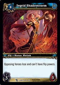 Ingrid Shadowstorm - March of the Legion - WoW card