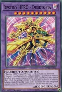 Destiny HERO - Dusktopia - Legendary Hero Decks - YuGiOh card