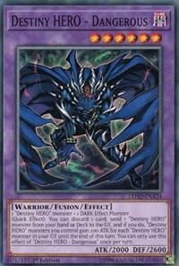 Destiny HERO - Dangerous - Legendary Hero Decks - YuGiOh card