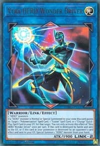 Xtra HERO Wonder Driver - Legendary Hero Decks - YuGiOh card