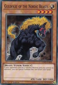 Guldfaxe of the Nordic Beasts - Legendary Hero Decks - YuGiOh card