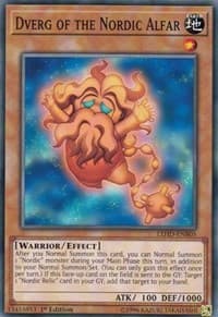 Dverg of the Nordic Alfar - Legendary Hero Decks - YuGiOh card