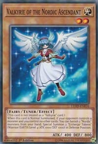 Valkyrie of the Nordic Ascendant - Legendary Hero Decks - YuGiOh card