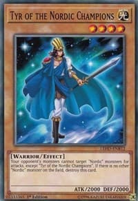 Tyr of the Nordic Champions - Legendary Hero Decks - YuGiOh card