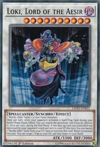 Loki, Lord of the Aesir - Legendary Hero Decks - YuGiOh card
