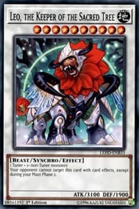 Leo, the Keeper of the Sacred Tree - Legendary Hero Decks - YuGiOh card