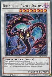 Beelze of the Diabolic Dragons - Legendary Hero Decks - YuGiOh card