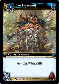 Jav Stonewall - March of the Legion - WoW card