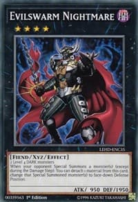 Evilswarm Nightmare - Legendary Hero Decks - YuGiOh card