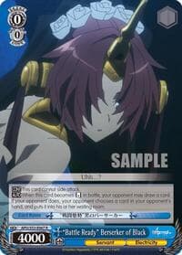 "Battle Ready" Berserker of Black - Fate/Apocrypha - Weiss Schwarz card