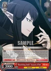"Bewitching Smile" Assassin of Red - Fate/Apocrypha - Weiss Schwarz card