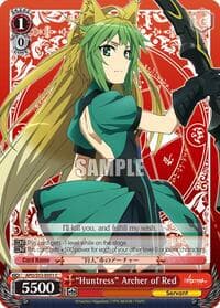 "Huntress" Archer of Red - Fate/Apocrypha - Weiss Schwarz card
