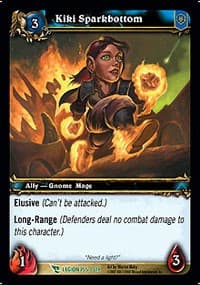 Kiki Sparkbottom - March of the Legion - WoW card