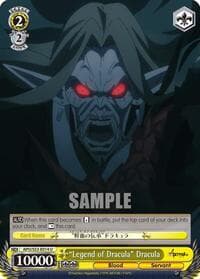 "Legend of Dracula" Dracula - Fate/Apocrypha - Weiss Schwarz card