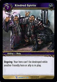 Kindred Spirits - March of the Legion - WoW card