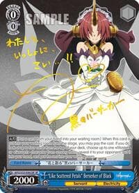 "Like Scattered Petals" Berserker of Black (SP) - Fate/Apocrypha - Weiss Schwarz card