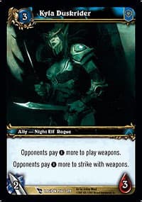 Kyla Duskrider - March of the Legion - WoW card