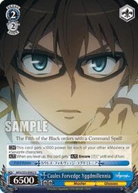Caules Forvedge Yggdmillennia - Fate/Apocrypha - Weiss Schwarz card