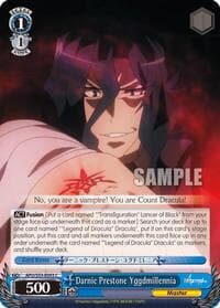 Darnic Prestone Yggdmillennia - Fate/Apocrypha - Weiss Schwarz card