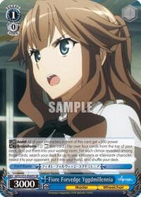 Fiore Forvedge Yggdmillennia (SR) - Fate/Apocrypha - Weiss Schwarz card