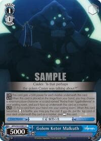 Golem Keter Malkuth - Fate/Apocrypha - Weiss Schwarz card