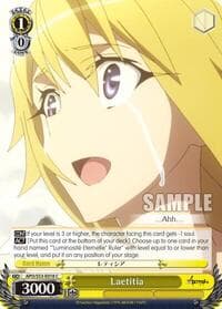 Laetitia - Fate/Apocrypha - Weiss Schwarz card