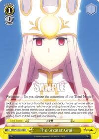 The Greater Grail - Fate/Apocrypha - Weiss Schwarz card