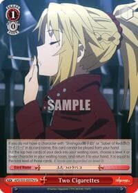 Two Cigarettes (B) - Fate/Apocrypha - Weiss Schwarz card