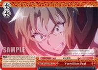 Vermillion Peal - Fate/Apocrypha - Weiss Schwarz card