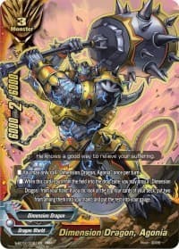 Dimension Dragon, Agonia - Dimension Destroyer - Future Card BuddyFight card