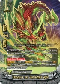 Thundercry and Thunderflash, Agito - Dimension Destroyer - Future Card BuddyFight card