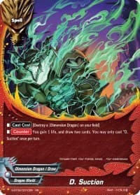 D. Suction - Dimension Destroyer - Future Card BuddyFight card
