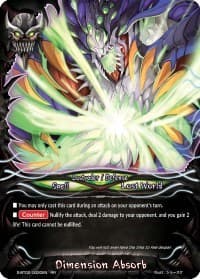 Dimension Absorb - Dimension Destroyer - Future Card BuddyFight card