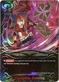 Dimension Jamming (RRR) - S-SS01: Lost Dimension - Future Card BuddyFight card