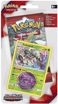 Crimson Invasion Single Pack Blister [Golisopod] - SM - Crimson Invasion - Pokemon card