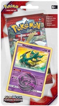 Crimson Invasion Single Pack Blister [Dhelmise] - SM - Crimson Invasion - Pokemon card