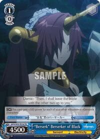 "Berserk" Berserker of Black - Fate/Apocrypha - Weiss Schwarz card