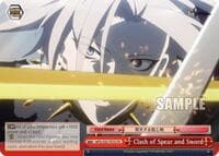 Clash of Spear and Sword - Fate/Apocrypha - Weiss Schwarz card