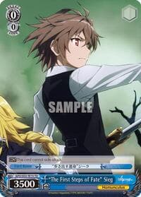 "The First Steps of Fate" Sieg - Fate/Apocrypha - Weiss Schwarz card