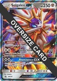 Solgaleo GX - SM104 - Jumbo Cards - Pokemon card