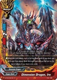 Dimension Dragon, Ire - Dimension Destroyer - Future Card BuddyFight card