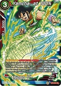 Yamcha, at 100% - Miraculous Revival - Dragon Ball Super: Masters card