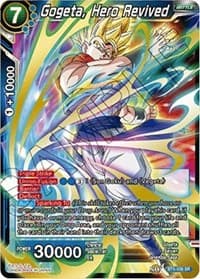 Gogeta, Hero Revived - Miraculous Revival - Dragon Ball Super: Masters card