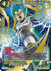 SSB Vegeta, Testing His Limits - Miraculous Revival - Dragon Ball Super: Masters card