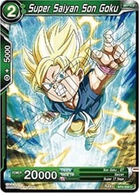 Super Saiyan Son Goku (Green) - Miraculous Revival - Dragon Ball Super: Masters card