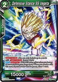 Defensive Stance SS Vegeta - Miraculous Revival - Dragon Ball Super: Masters card