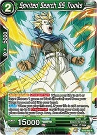 Spirited Search SS Trunks - Miraculous Revival - Dragon Ball Super: Masters card