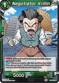 Negotiator Krillin - Miraculous Revival - Dragon Ball Super: Masters card