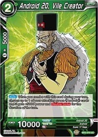 Android 20, Vile Creator - Miraculous Revival - Dragon Ball Super: Masters card