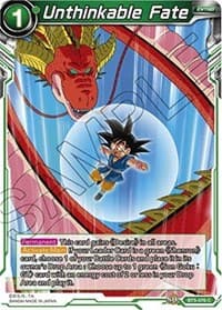 Unthinkable Fate - Miraculous Revival - Dragon Ball Super: Masters card